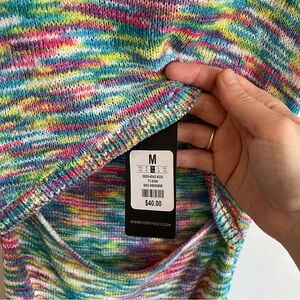Forever 21 Medium Multicoloured Knit Summer Dress